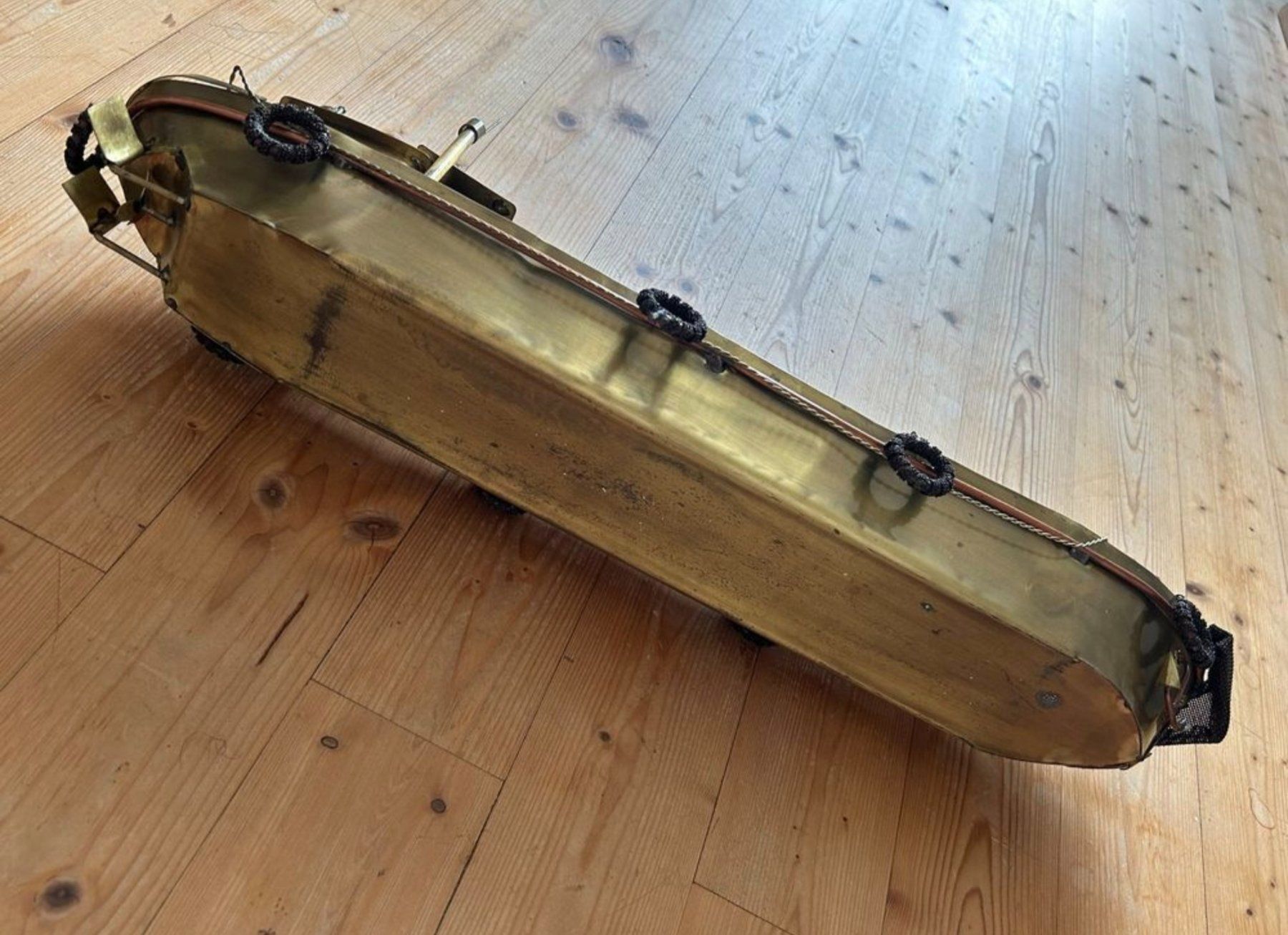 Kit di modellismo & Modellini statici: Modell eines Binnenschiffes aus Messing – Usato da Ermatingen venduto da calus21 3