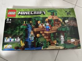 LEGO Minecraft Dschungelbaumhaus (21125) - Komplett! Wie neu