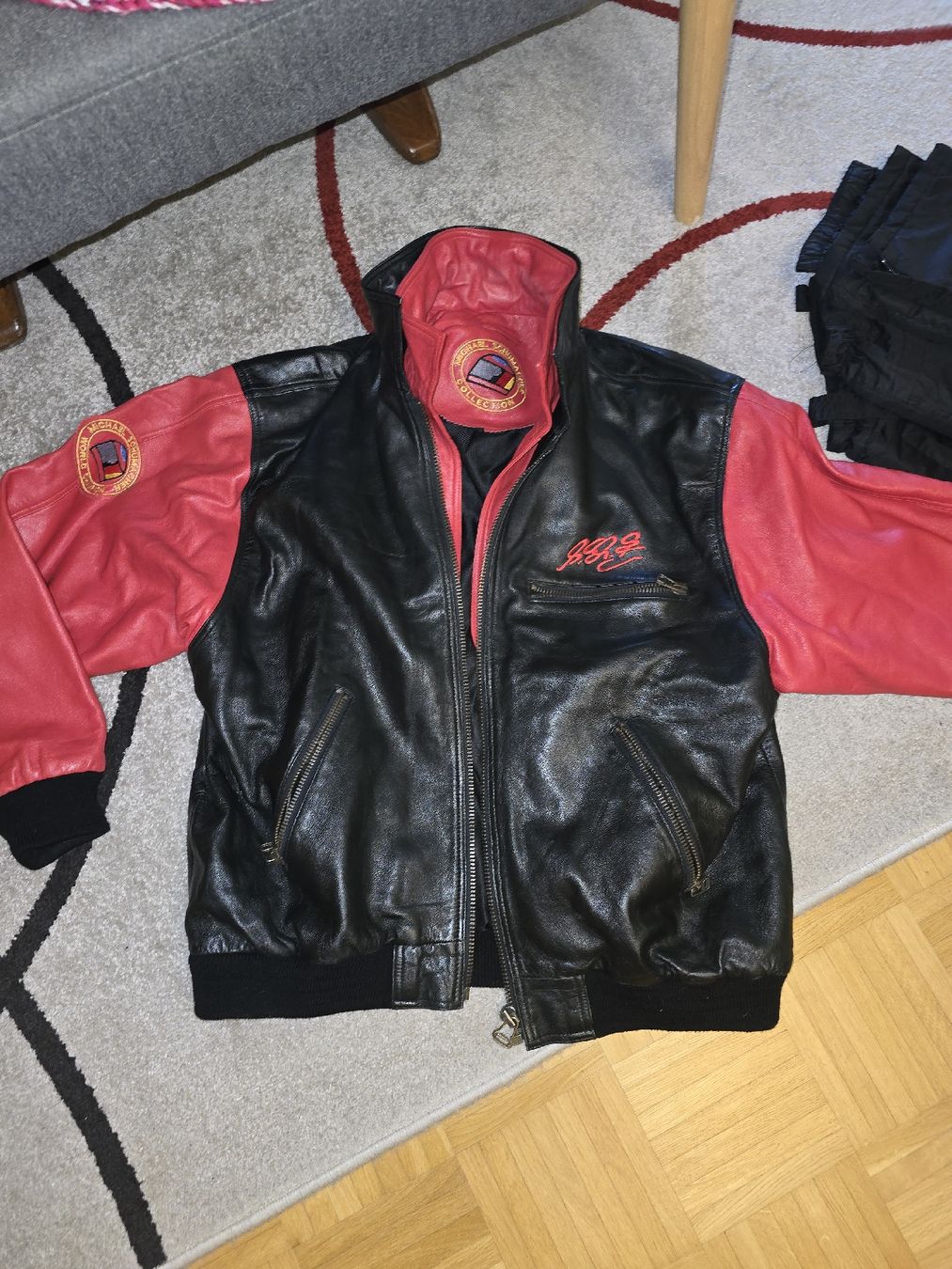 Giacche: Michael Schumacher Vintage Lederjacke - Selten. – Usato da Rheinfelden venduto da ritterhonda1986