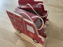 Holzspielset Feuerwehr
