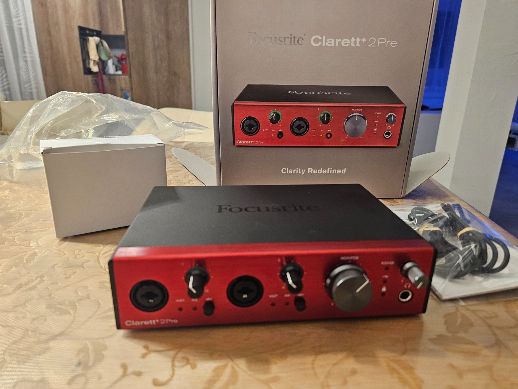 Focusrite Soundkarten: Focusrite Clarett + 2pre – Gebraucht aus Gordola von ale_z5t7