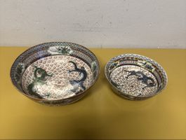 Schalen Set Drachen Motiv 2 stück 