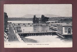 GENEVE - Cascade du Rhône