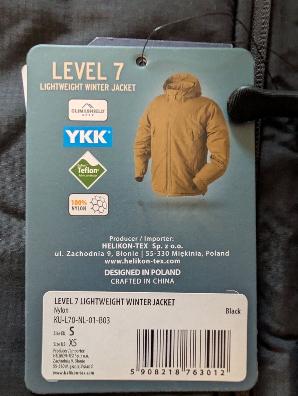 Helikon-Tex Vestes: Level 7 Lightweight Winter Jacket Helikon-Tex S – Neuf avec emballage d'origine à Oberegg par 6klee6 1
