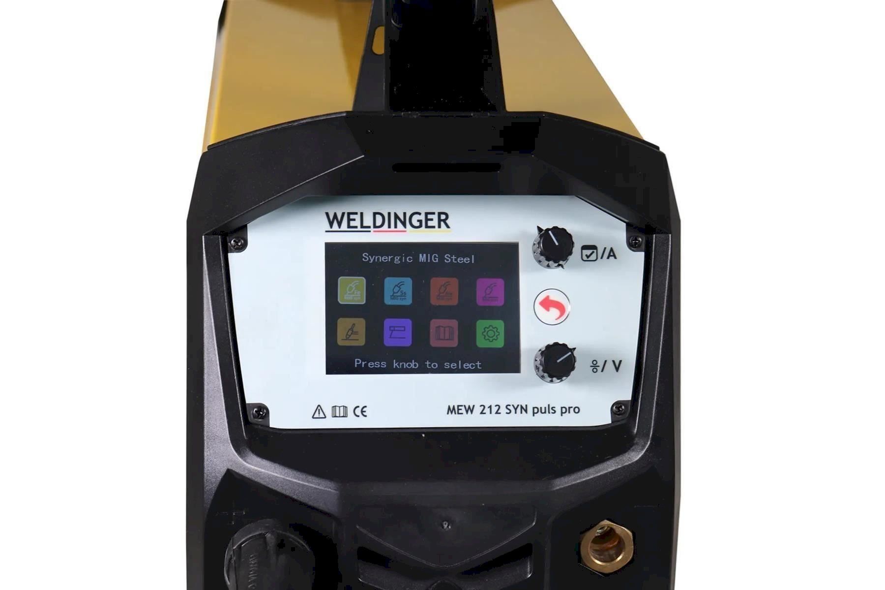 Löten & Schweissen: WELDINGER MEW 212 SYN puls pro MIG/MAG – Neu und originalverpackt aus Bottighofen von zaap 1
