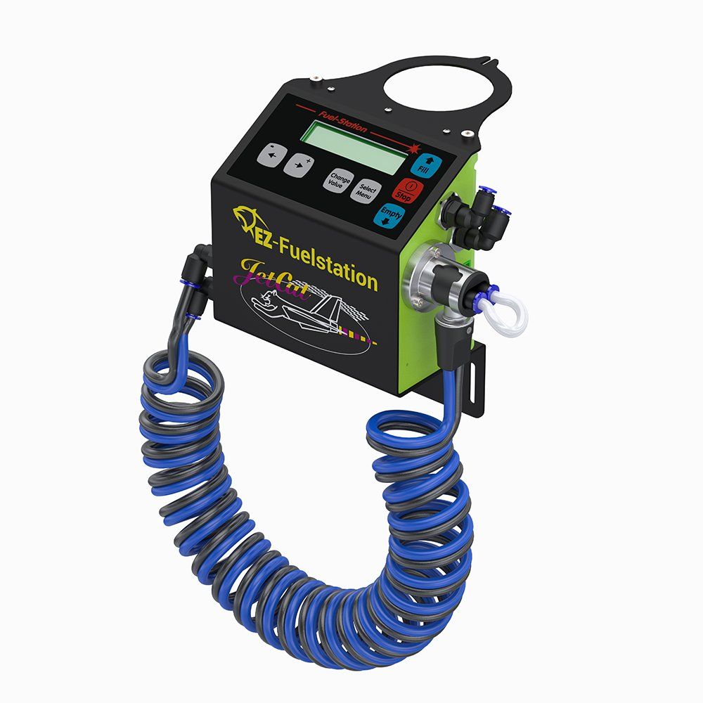 Modellismo RC: JetCat EZ-Fuelstation – Nuovo e nell'imballaggio originale da Balsthal venduto da Jetline 1