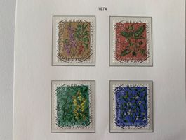 Pro Juventute 1974 Ersttag-Vollstempel