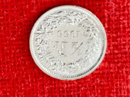 1/2 Franken 1966 ( UNZ ) TOP