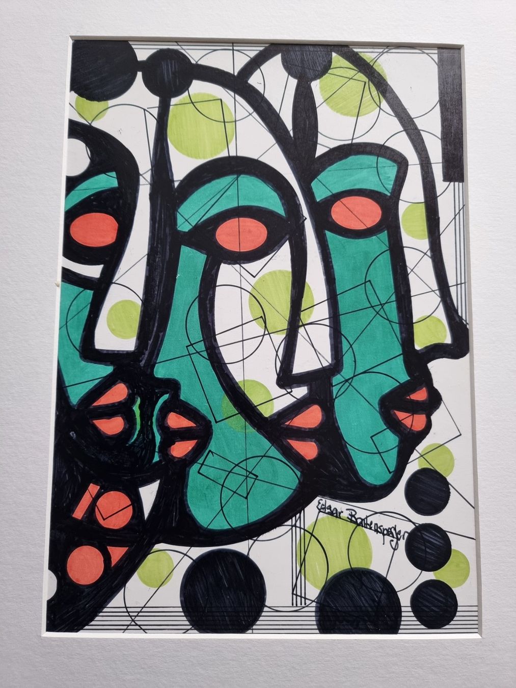 Dipinti: EDGAR BALTENSPERGER ORIGINAL MISCHTECHNIK SIGNIERT – Usato da Gersau venduto da grafik-kunst