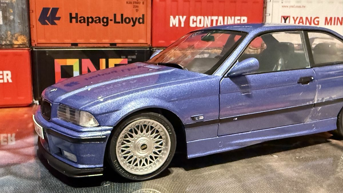 BMW Modellini d'auto: Modellauto BMW M3 E36 Coupe blau  – Nuovo (secondo la descrizione) da Basel venduto da Zomeg 1