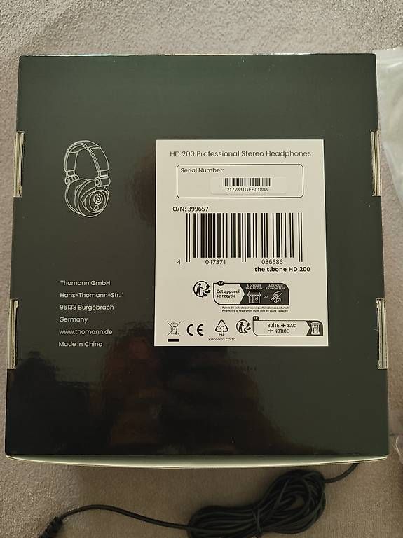 Cuffie: Kopfhörer mit Stecker (neu) – Nuovo e nell'imballaggio originale da Thun venduto da nev_pzx8 1