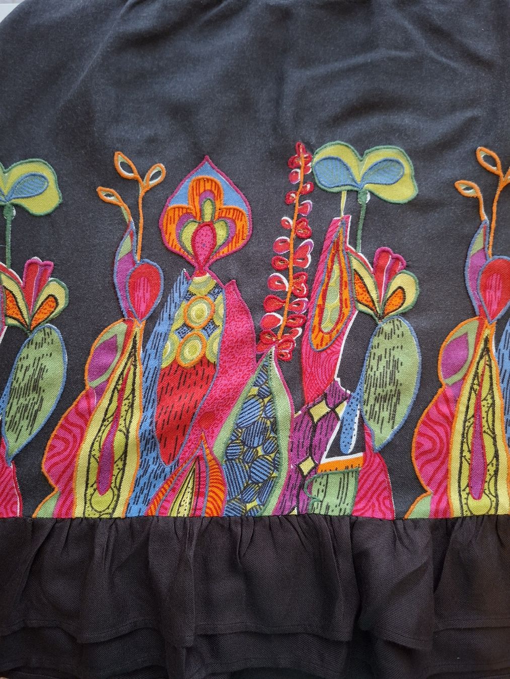 Desigual Röcke: Jupe Desigual bohème brodée multicolore – Gebraucht aus Lutry von Sim_Sta 7