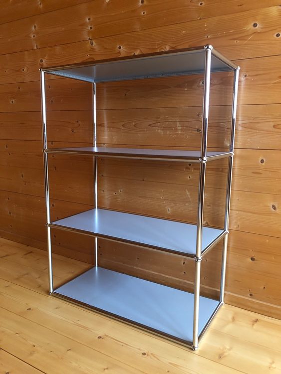 USM Haller Regal 3x 750x350 USM-silber | Kaufen Auf Ricardo