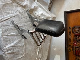 Harley Davidson Rückenlehne mit Schnellverschluss