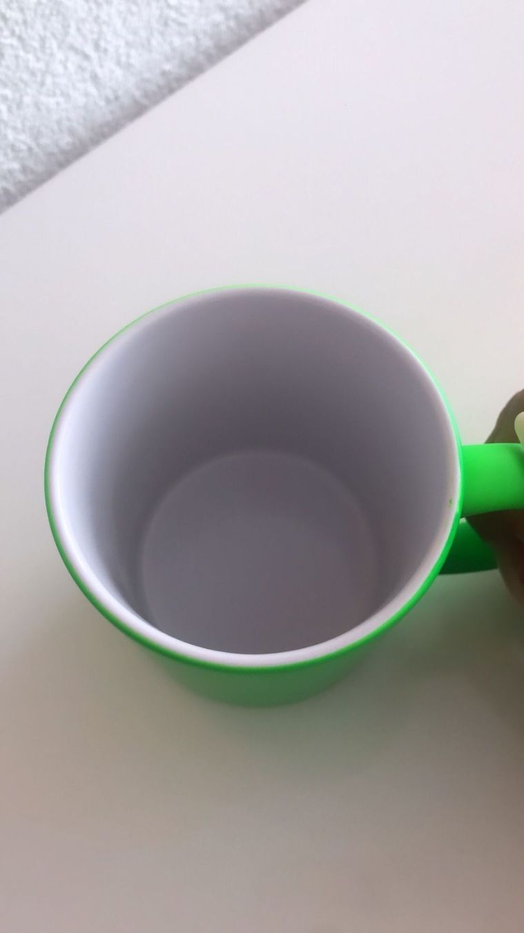Tazze: Neon Grün Tasse – Nuovo e nell'imballaggio originale da Biel/Bienne venduto da Bolagol9 2