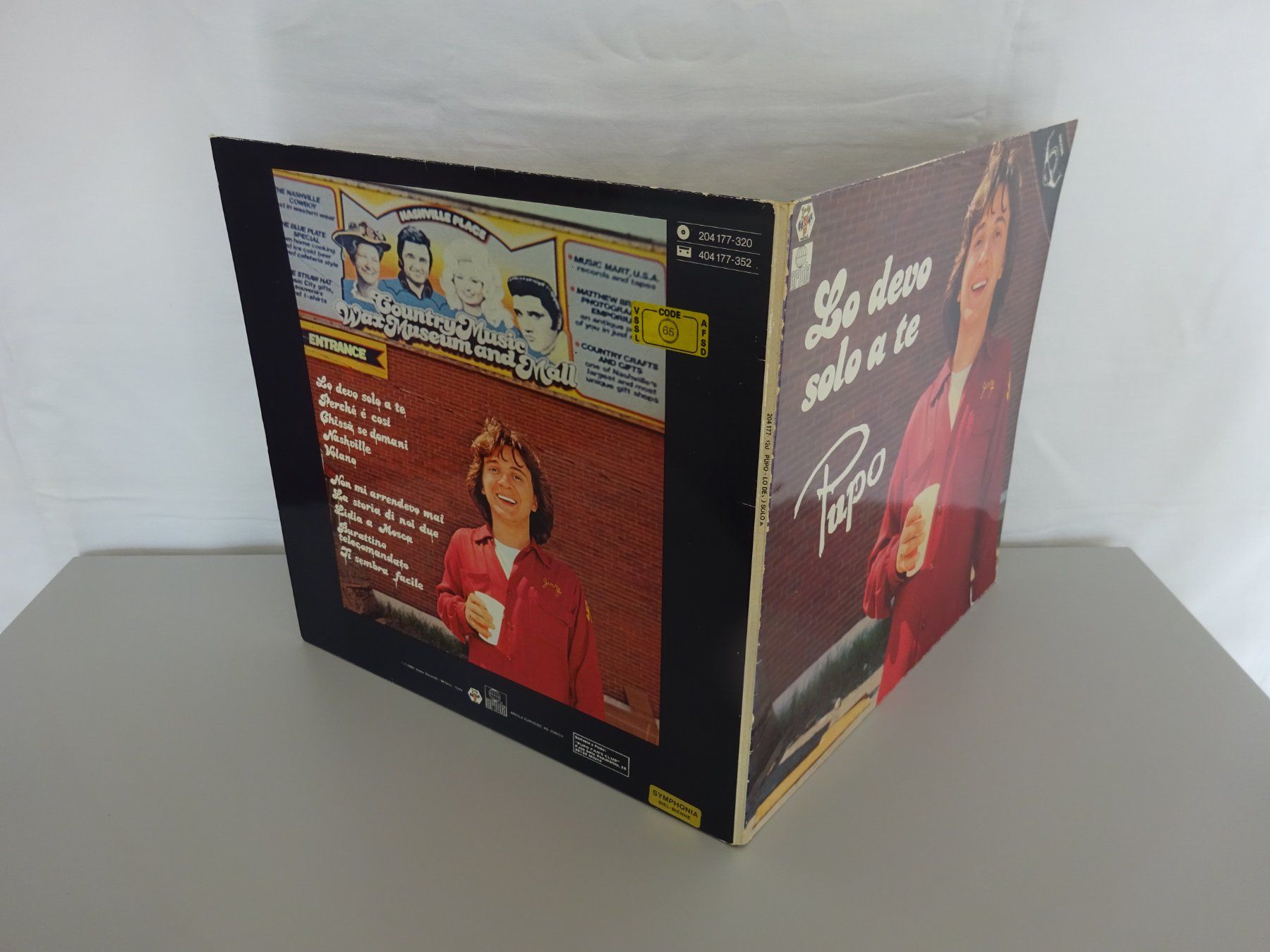 Dischi in vinile: Lp Pupo - Lo Devo Solo A Te von 1981 – Usato da Birmenstorf venduto da Poweroldies 3