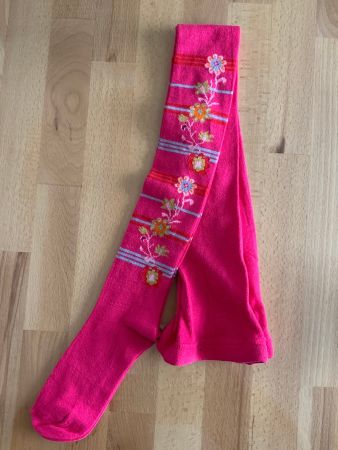 Strumpfhosen Gr. 128 Baumwollmischung mit Elasthan