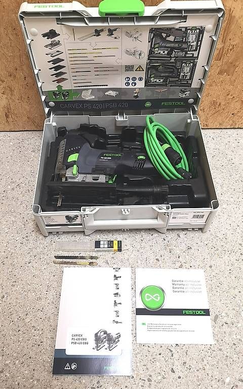 Festool Seghe: Pendelstichsäge Carvex PS 420 EBQ-Plus – Usato da Burgistein venduto da LaLUZdelFARO