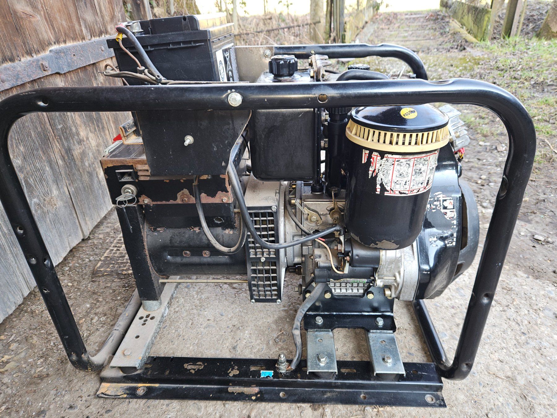 Generatori di corrente: Stromerzeuger Diesel 380 V – Usato da Oberburg venduto da M86 5