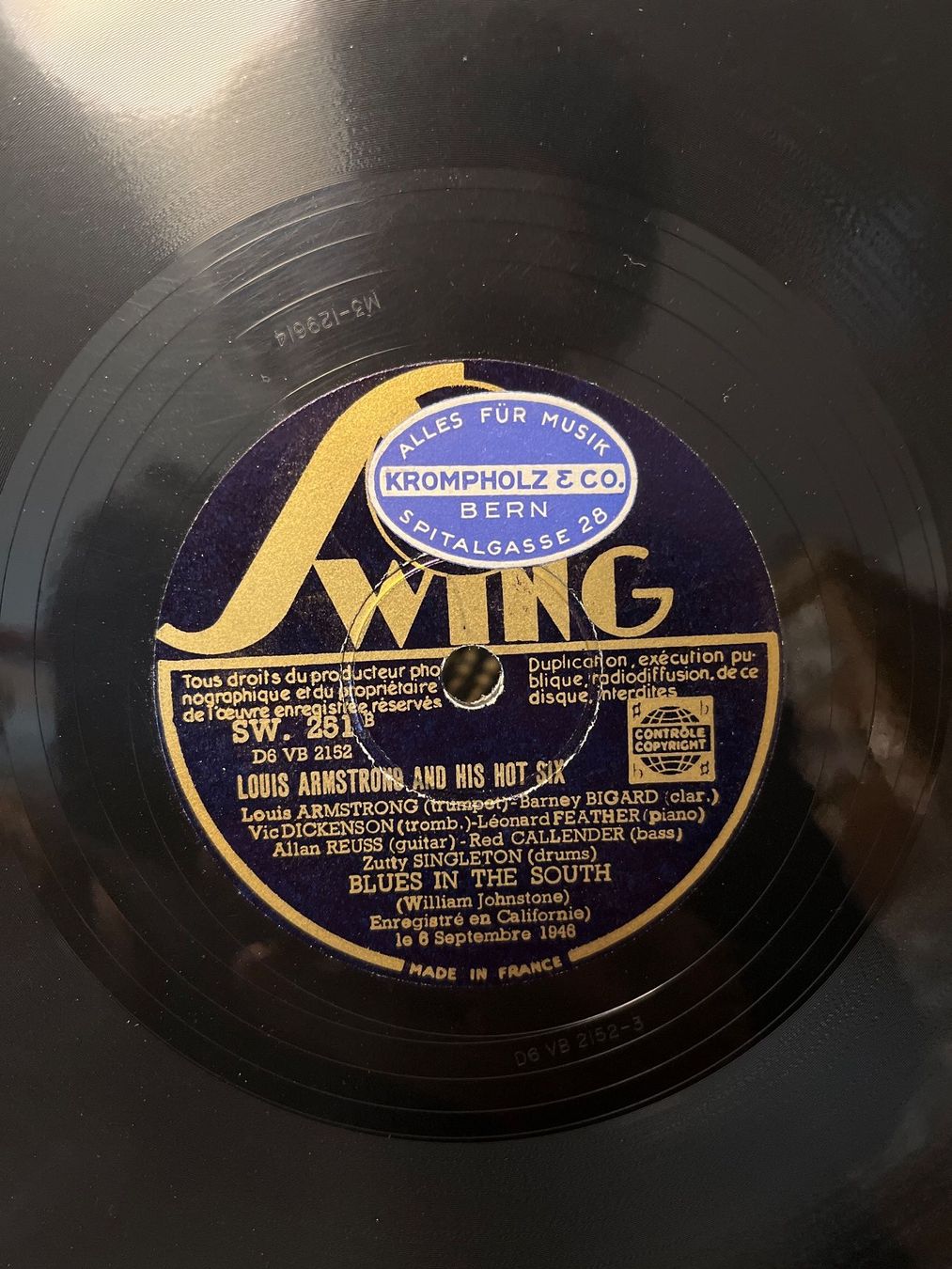 Dischi in vinile: Louis Armstrong Schellackplatten Konvolut – Usato da Hätzingen venduto da pflanzan222 8