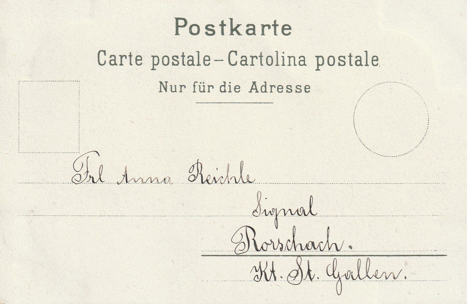Ansichtskarten: Wildkirchli mit Trachtenfrau Litho – Gebraucht aus Rorschacherberg von fratovi2 1