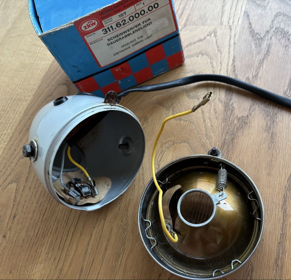 Puch Mofas: ZKW Puch Maxi-N Eierlampe ORIGINAL – Gebraucht aus Gerlafingen von alpenbrevet 7