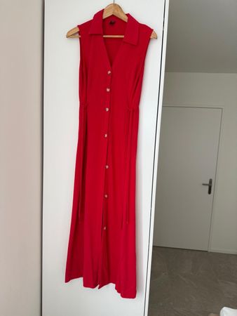 Tolles rotes Sommerkleid – EMERY ROSE – Grösse M