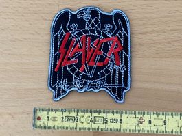 Slayer - Patch Aufnāher Punk Metal Rock Band 9