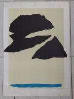 Giuseppe Santomaso – „Nuvole Nere“ Original-Lithografie