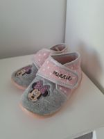 Hausschuhe Kinder Grösse 23 Minnie Maus pink grau