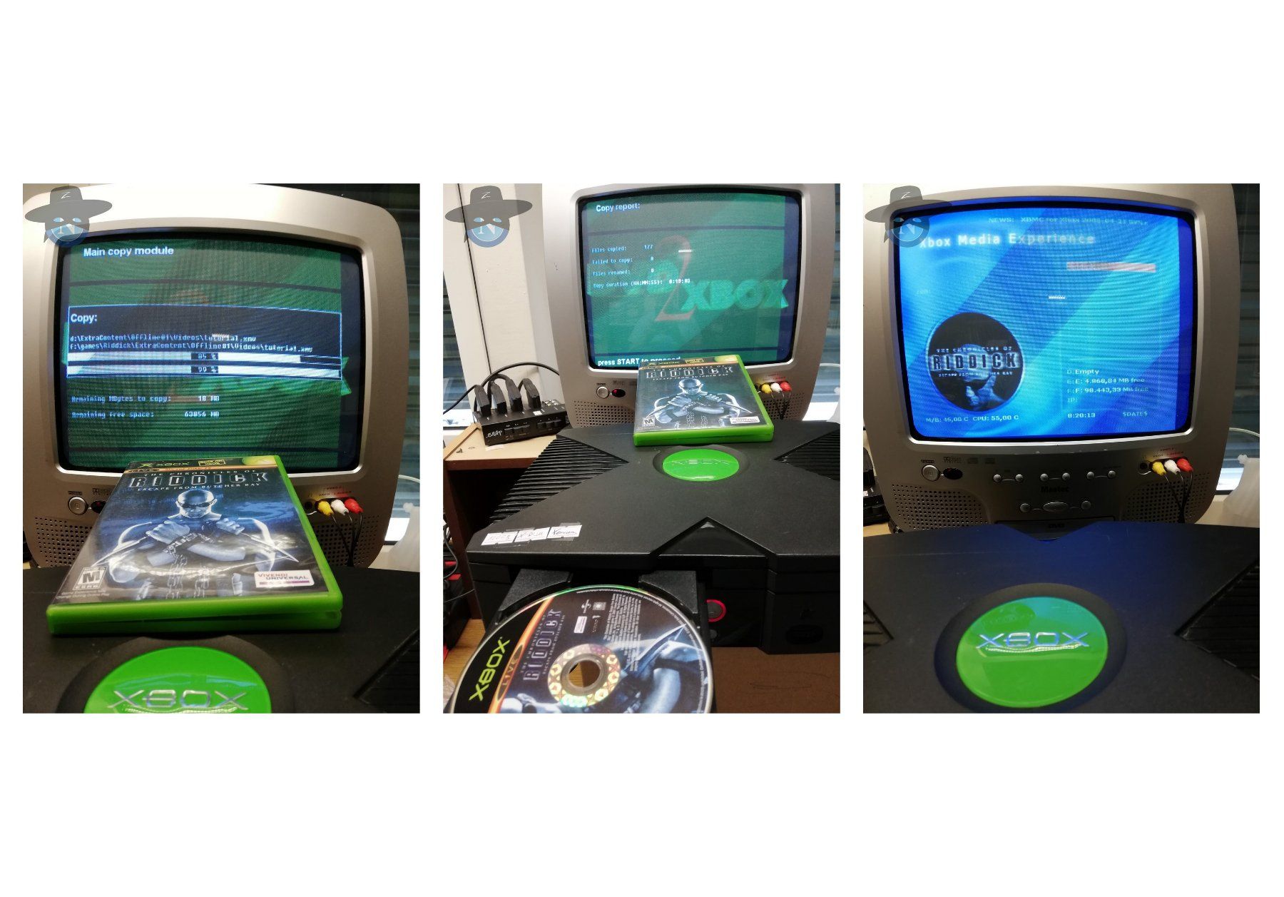 Microsoft Console: Xbox Classic OG Xenium / 120 GB / Clock Cap entf. + getestet – Usato da St. Gallen venduto da zorro_dc 7