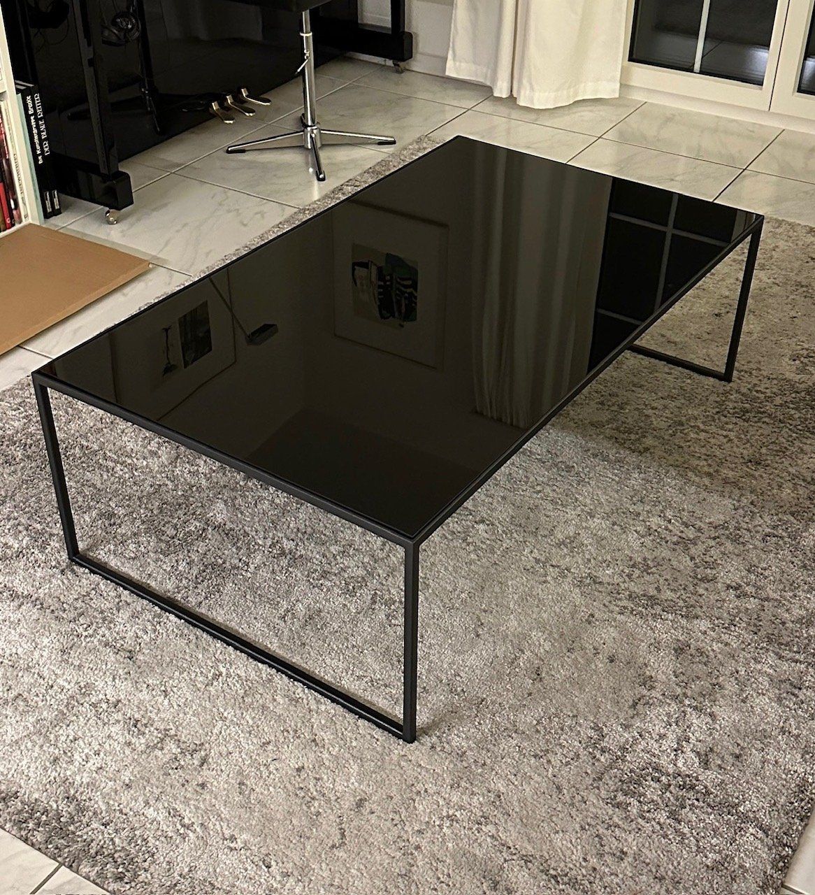 Micasa Tavoli: Salontisch (Glas schwarz) – Usato da Schleinikon venduto da Bergzug