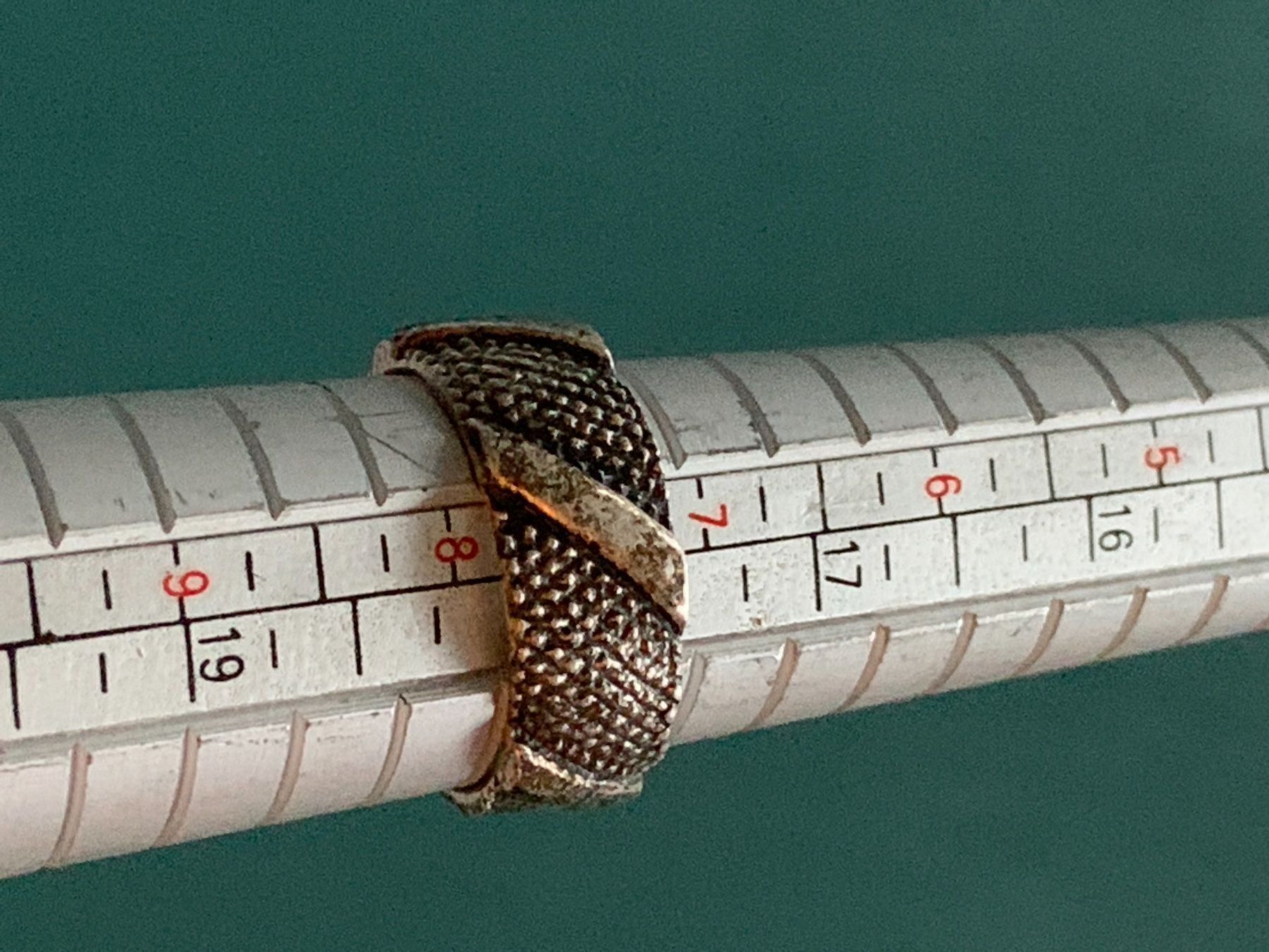 Bagues: Silberring streifipunkti (57) – D'occasion à Dittingen par Bijoubelle 7