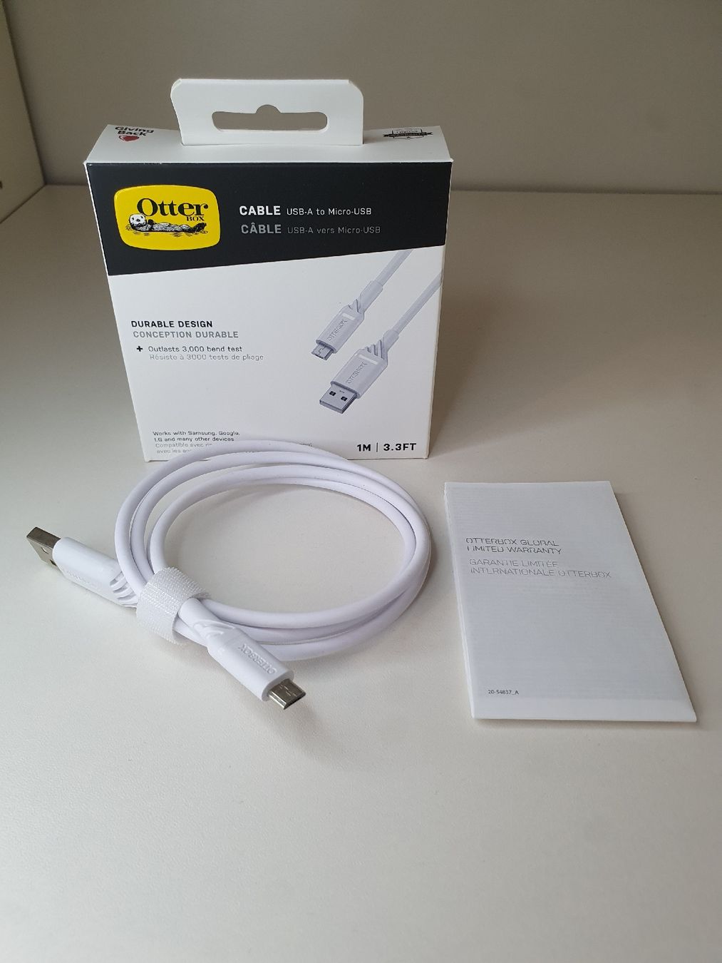 Cavi: Otterbox USB-A zu Micro-USB Kabel, Neu, Originalverpackt – Nuovo (secondo la descrizione) da Aathal-Seegräben venduto da Ru.Fi