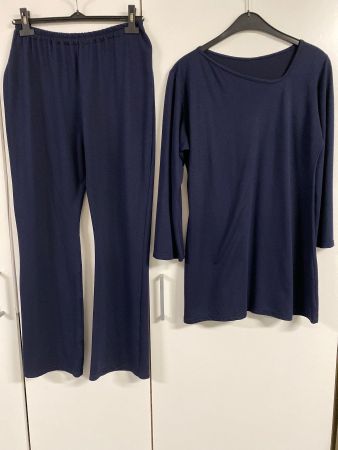 Zweiteiler,  Shirt mit Hose Gr. M Longshirt