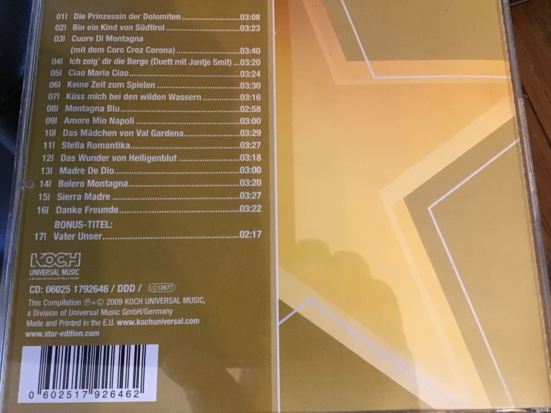 CD: Oswald Sattler – Usato da Thierachern venduto da sweden08 1