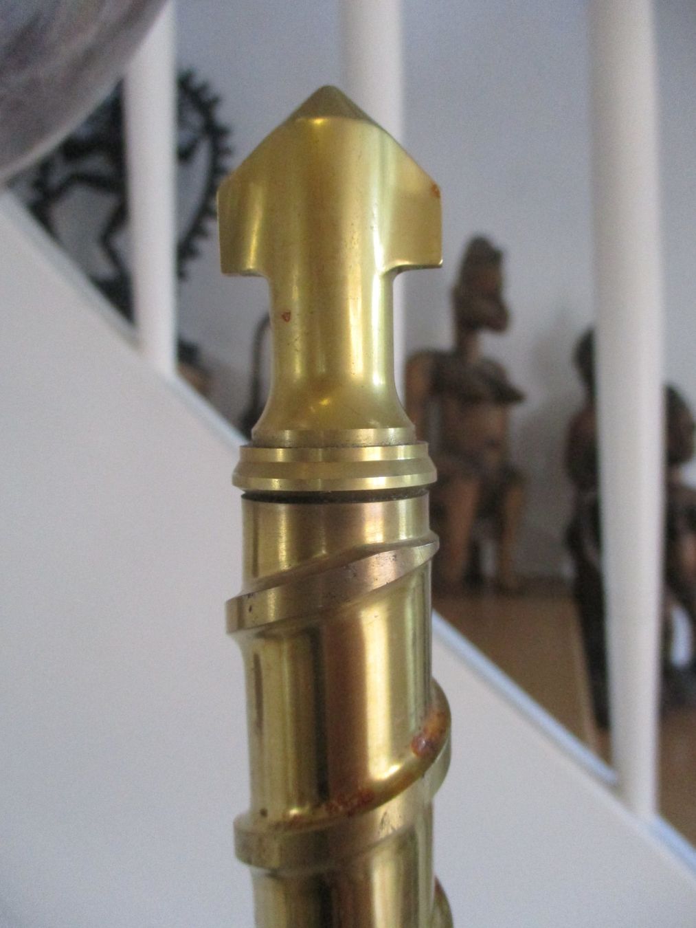 Sculptures & Statues: Stein mit goldenem Bohrstab - Kunst-Objekt – D'occasion à Windisch par Autogrammo 3