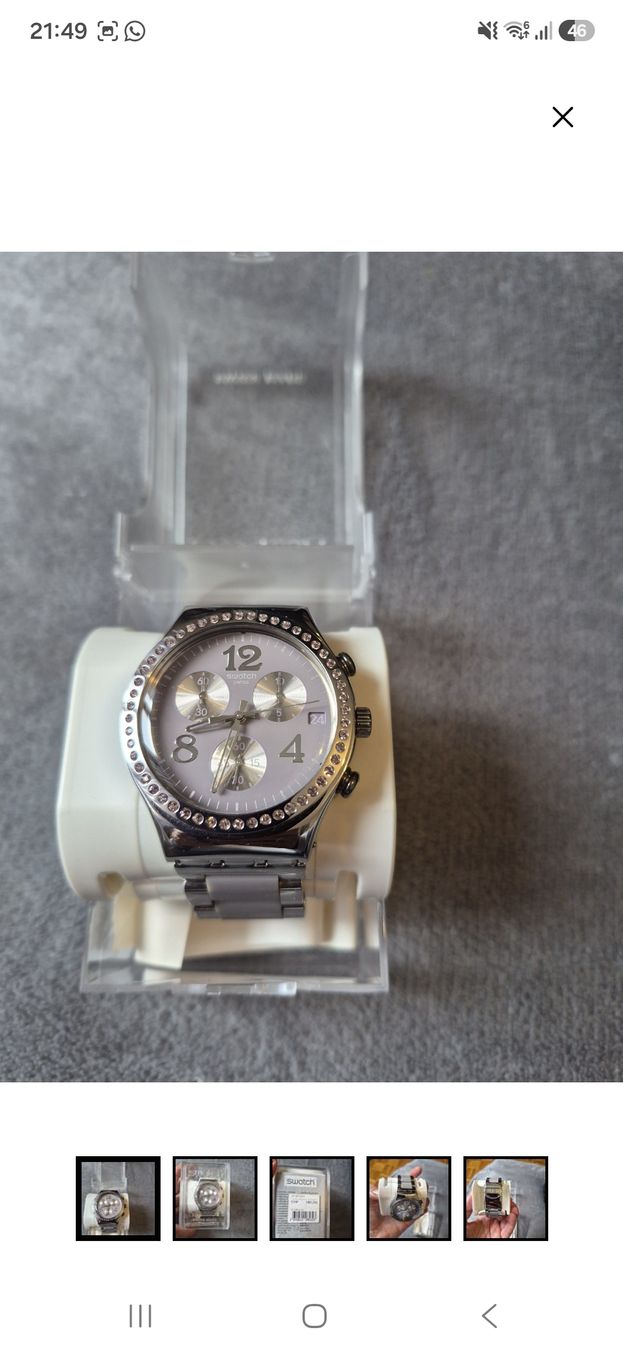 Swatch Orologi: Montre Chrono Swatch – Nuovo (secondo la descrizione) da Lausanne venduto da lae_nrf5