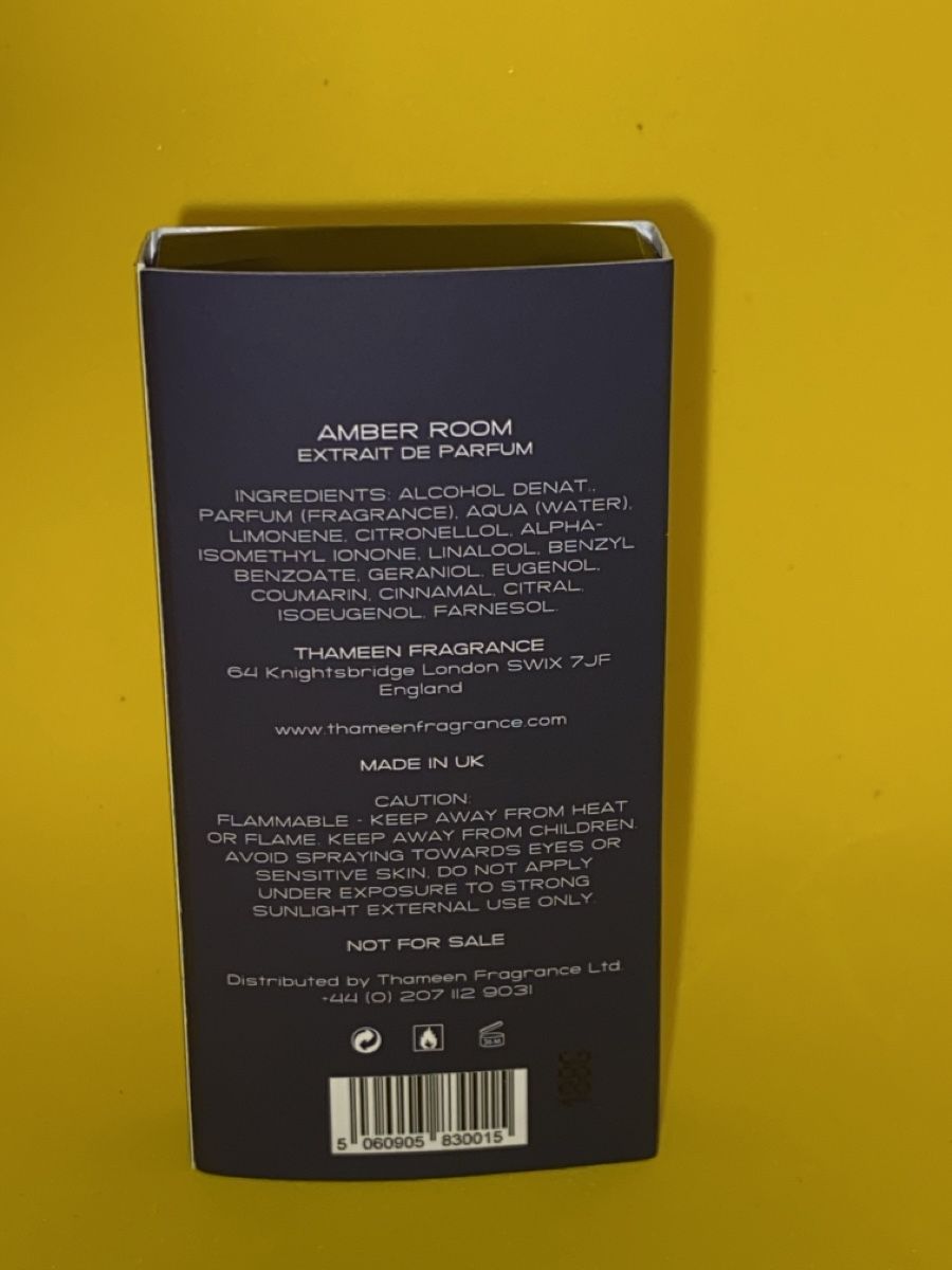 Profumi & Eau de Toilette: 2 ml Thameen Amber Room Probe – Nuovo e nell'imballaggio originale da Sonnental venduto da Lothy90 2