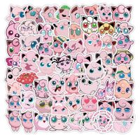 Pummeluff Sticker Pack Pokémon Niedlich Kawaii Rosa Vinyl
