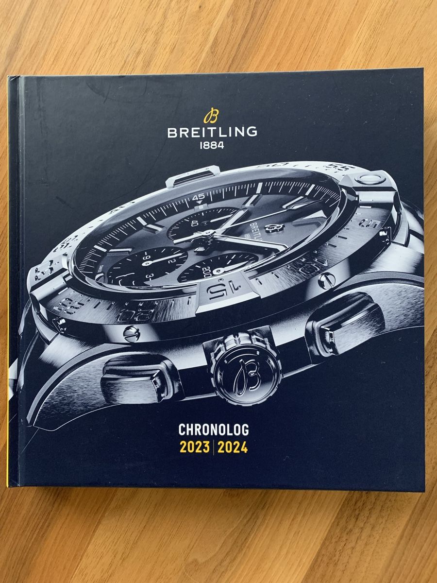 Breitling Dokumente: Breitling - Katalog 2023 / 2024 in spanisch – Neu und originalverpackt aus Niederrohrdorf von troch