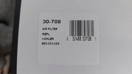 Oregon 30–708 Rasenmäher Air Filter