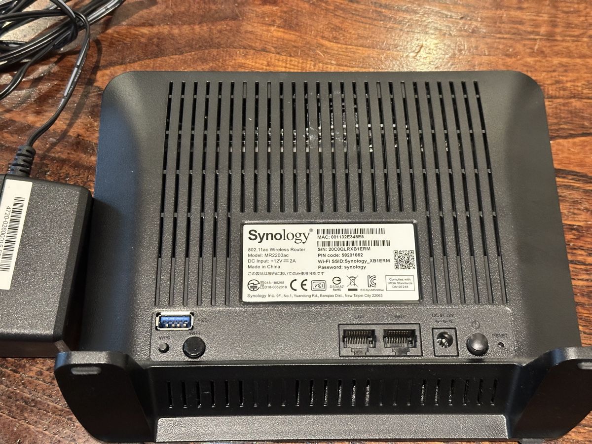 Synology Modem & Router: Synology wireless mesh Router MR2200ac – Usato da Jona venduto da Femo36 3