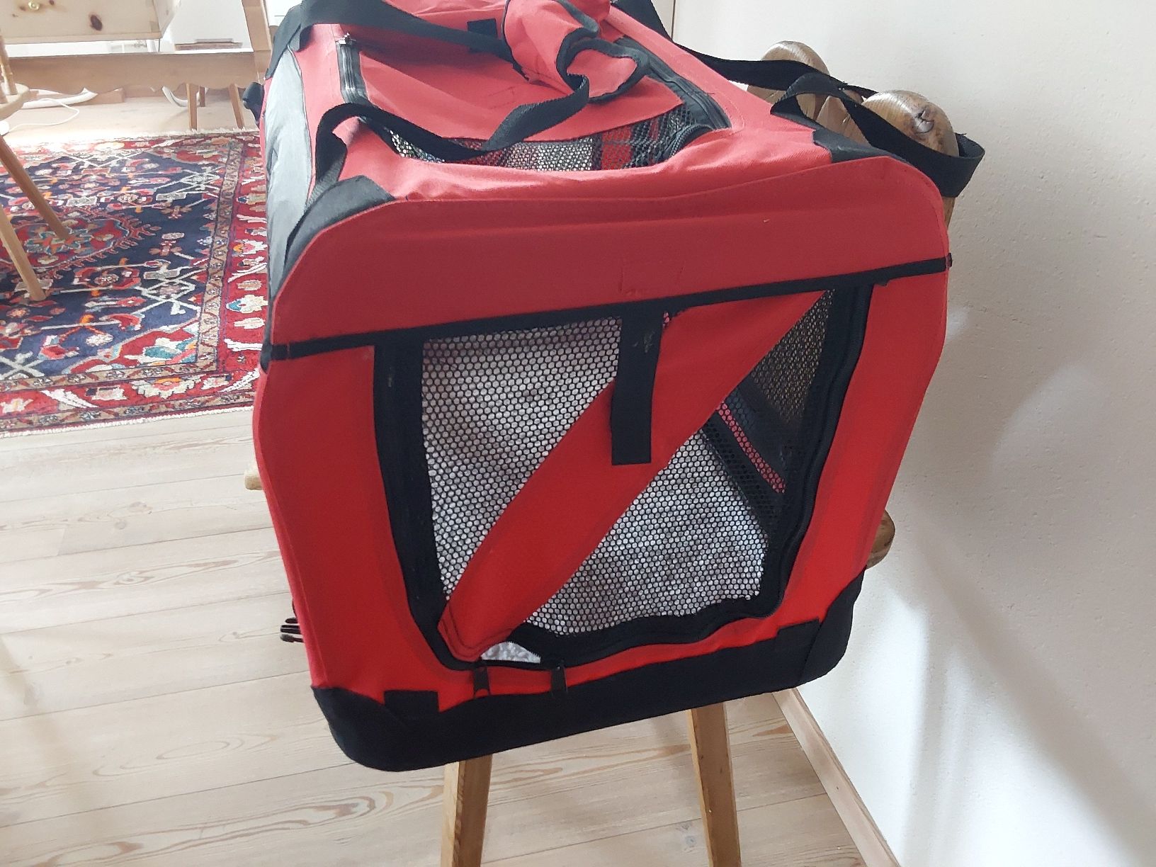 Gonser Gabbie, trasporto & Sicurezza: Hundebox faltbar, rot – Nuovo (secondo la descrizione) da Celerina venduto da Beretta01