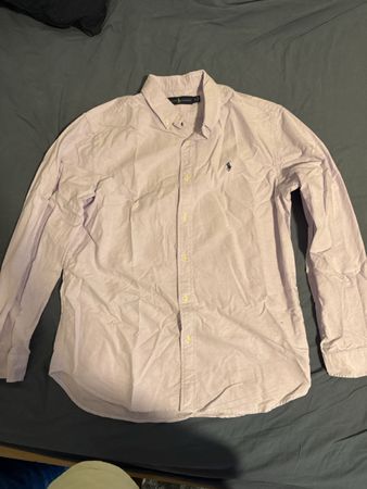 Hemd RALPH LAUREN Oxford Grösse XL hellviolett