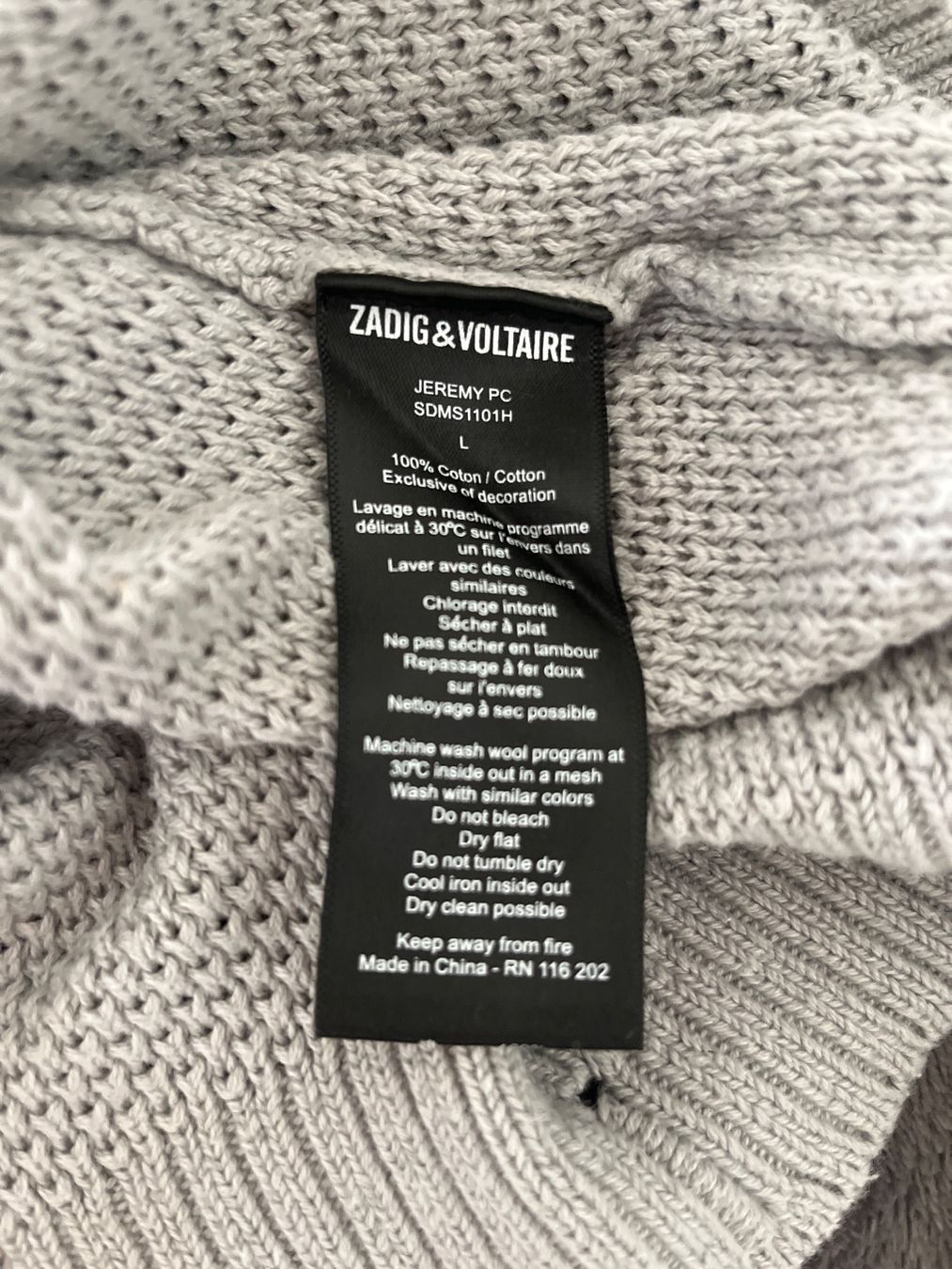 Maglioni & Felpe: pullover Zadig & Voltaire  size L – Usato da Chêne-Bougeries venduto da Seetooyoo 8