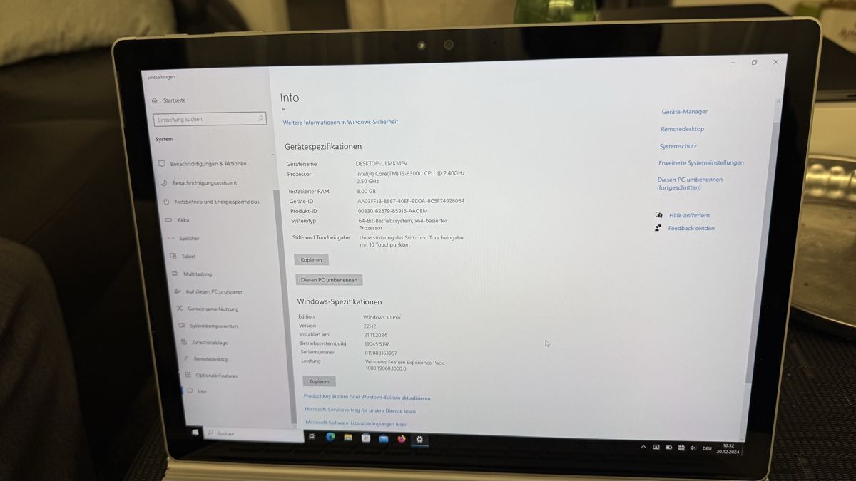 Microsoft Notebook: Microsoft Surface Book - 128GB SSD - 8GB RAM - Core i5 - GPU – Usato da St.Gallen venduto da gauwo 7