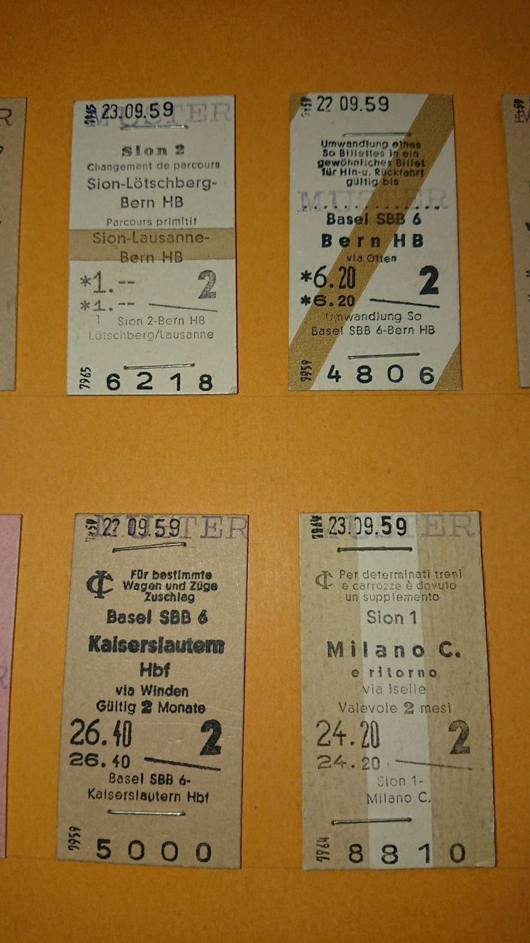 Biglietti: Ticket Edmondson – Usato da Cortaillod venduto da signep 3