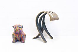 Bronze Skulptur massiv schwer - Lieferung möglich