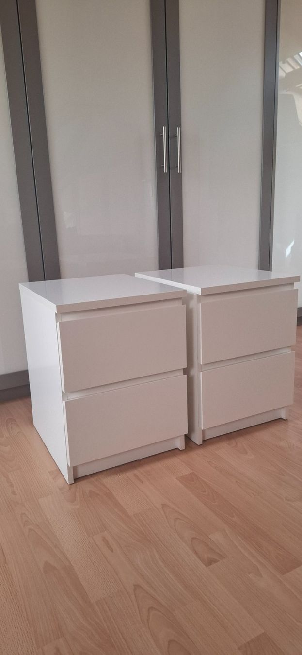 Ikea Comodini: 2er Nachttischkommoden weiss – Usato da Lyss venduto da martine03